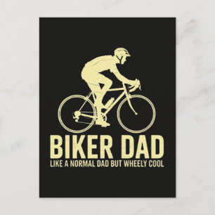 Cartes Pour Fêtes Annuelles Papa motard comme un papa normal
