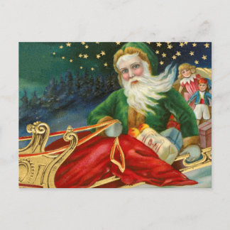 Cartes Pour Fêtes Annuelles papa noel en navidad