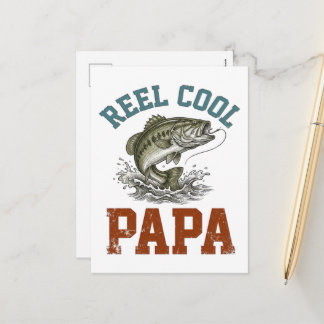 Cartes Pour Fêtes Annuelles Papa pêche super cool pour la fête des pères