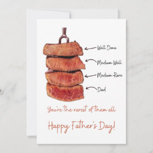 Cartes Pour Fêtes Annuelles Papa, tu es le plus rare d'entre tous - Drôle de p