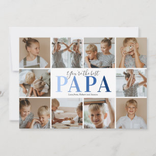 Cartes Pour Fêtes Annuelles Papa Vous Êtes La Meilleure Photo