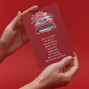Cartes Pour Fêtes Annuelles Papier à lettres personnalisé de type machine à éc