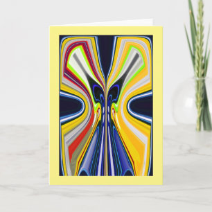 Cartes Pour Fêtes Annuelles Papillon cosmique