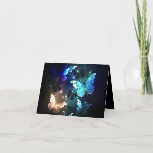 Cartes Pour Fêtes Annuelles Papillon de nuit