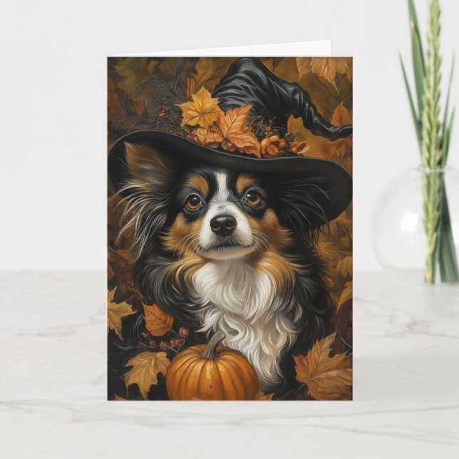 Cartes Pour Fêtes Annuelles Papillon Halloween (Devant)