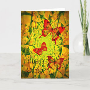Cartes Pour Fêtes Annuelles Papillons de printemps
