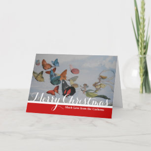 Cartes Pour Fêtes Annuelles Papillons et papillons de la reine des fées