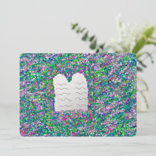 Cartes Pour Fêtes Annuelles Pâque Pesach Dix Commandements