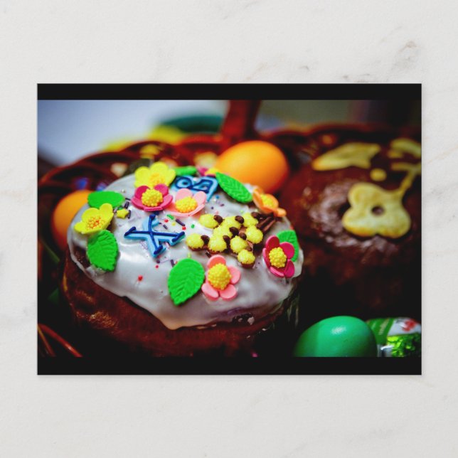 Cartes Pour Fêtes Annuelles Pâques (Devant)