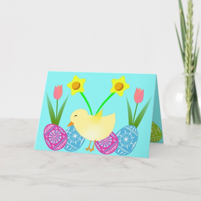 Cartes Pour Fêtes Annuelles Pâques (Devant)
