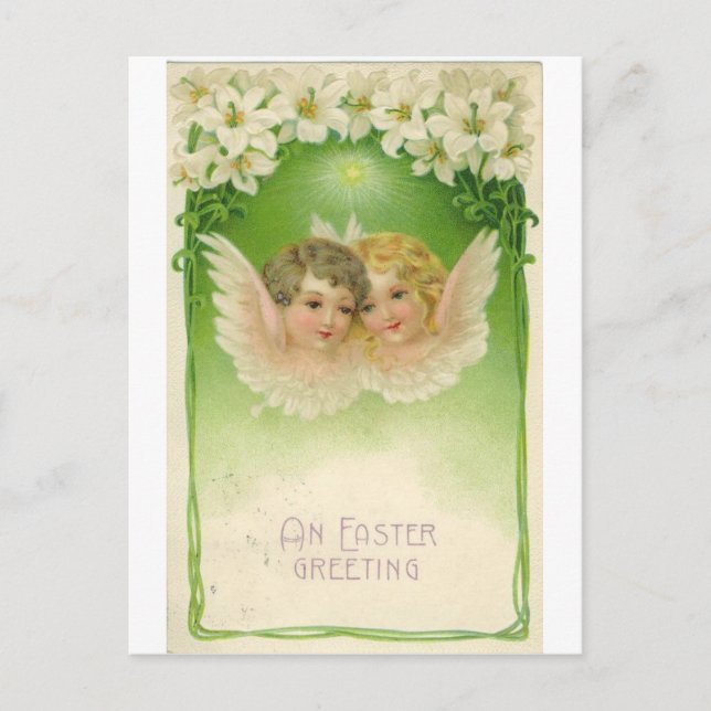 Cartes Pour Fêtes Annuelles Pâques (Devant)