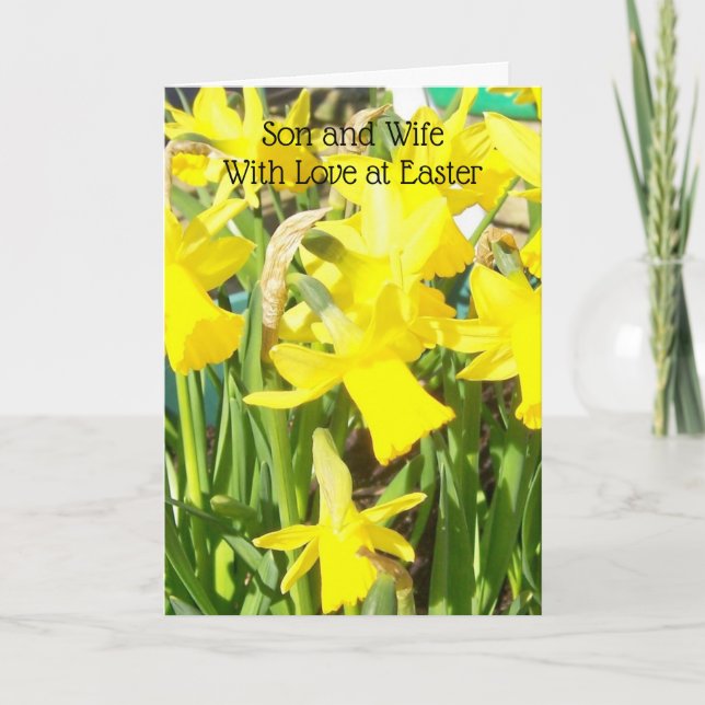 Cartes Pour Fêtes Annuelles Pâques (Devant)