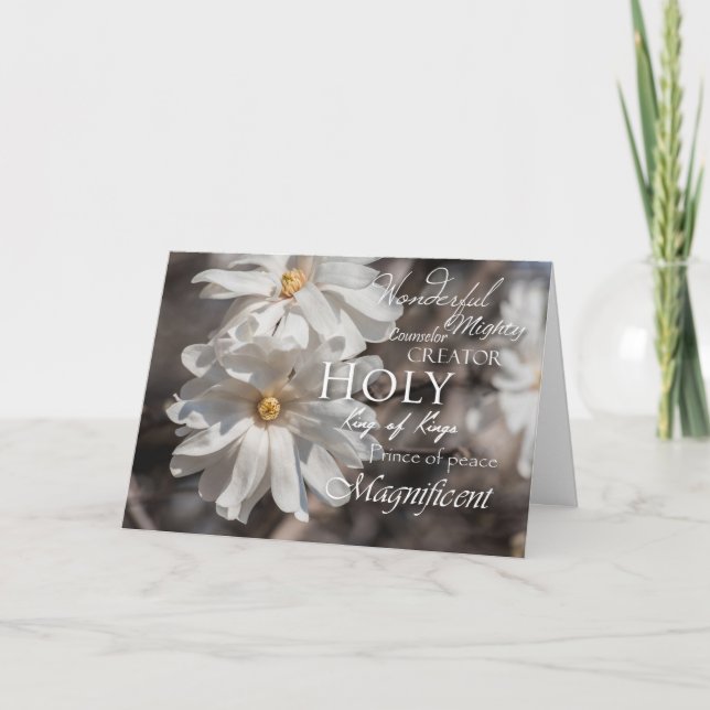 Cartes Pour Fêtes Annuelles Pâques bénie (Devant)