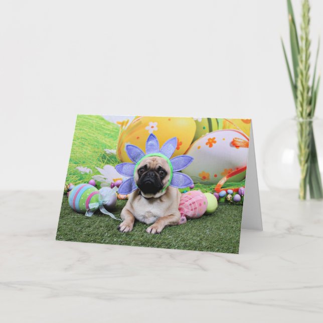 Cartes Pour Fêtes Annuelles Pâques - Carlin - Louie (Devant)