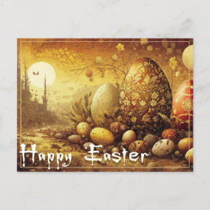 Cartes Pour Fêtes Annuelles Pâques dans un monde apocalyptique