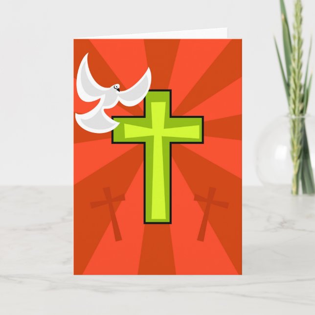 Cartes Pour Fêtes Annuelles Pâques funky (Devant)