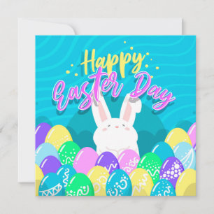 Cartes Pour Fêtes Annuelles Pâques mignonnes