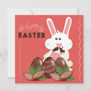 Cartes Pour Fêtes Annuelles Pâques mignonnes