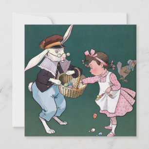 Cartes Pour Fêtes Annuelles Pâques mignonnes