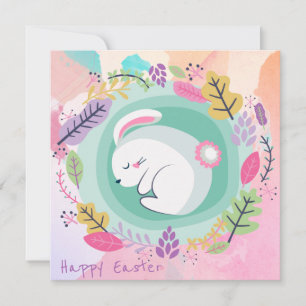 Cartes Pour Fêtes Annuelles Pâques mignonnes