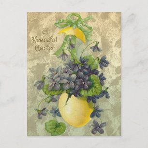 Cartes Pour Fêtes Annuelles Pâques paisibles vintages