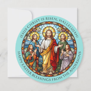 Cartes Pour Fêtes Annuelles Pâques Religieux Catholique Jésus