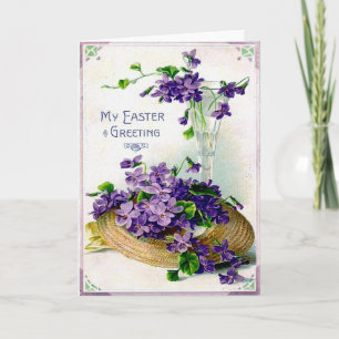 Cartes Pour Fêtes Annuelles Pâques victorienne