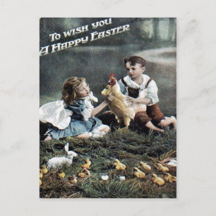 Cartes Pour Fêtes Annuelles Pâques victoriennes
