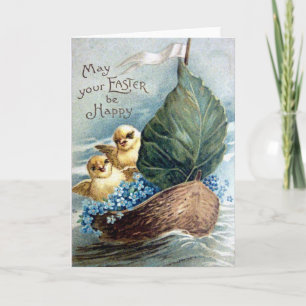 Cartes Pour Fêtes Annuelles Pâques victoriennes