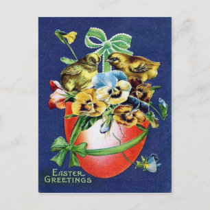 Cartes Pour Fêtes Annuelles Pâques victoriennes