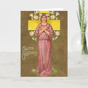 Cartes Pour Fêtes Annuelles Pâques vintage