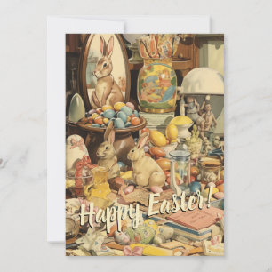Cartes Pour Fêtes Annuelles Pâques vintage
