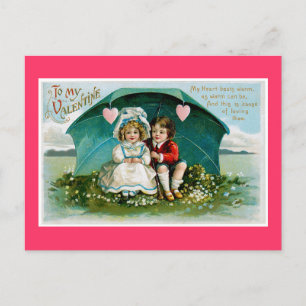 Cartes Pour Fêtes Annuelles Parapluie d'amour