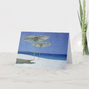 Cartes Pour Fêtes Annuelles Parapluies Grèce 1995