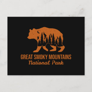 CARTES POUR FÊTES ANNUELLES PARC NATIONAL DES GRANDS SMOKY MOUNTAINS 