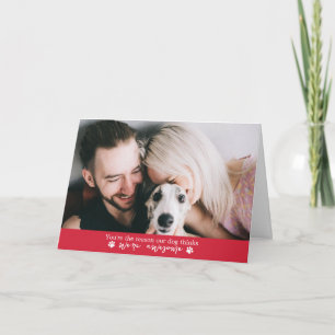 Cartes Pour Fêtes Annuelles Parents de chien géniaux Citation drôle pour la Sa