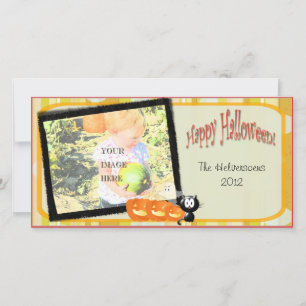 Cartes Pour Fêtes Annuelles Parfait pour montrer votre costume d'Halloween -