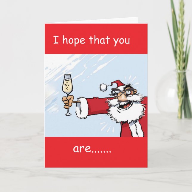 CARTES POUR FÊTES ANNUELLES PARFOIS BON MAIS SURTOUT NAUGHTY ! ! ! ! ! ! ! (Devant)