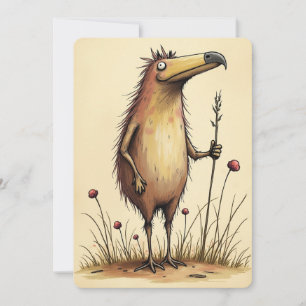 Cartes Pour Fêtes Annuelles Parfois, vous ne savez pas où vous allez finir drô