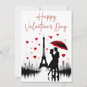 Cartes Pour Fêtes Annuelles Paris Tour Eiffel Valentines