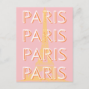 Cartes Pour Fêtes Annuelles Paris Travel Art, Travel Art, Pastel, Minimaliste