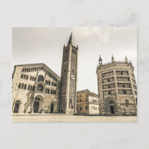 Cartes Pour Fêtes Annuelles Parme Emilia Romagna Piazza del Duomo Italie