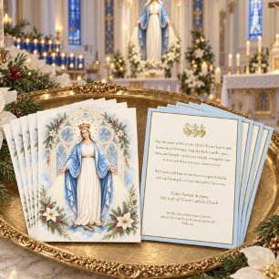 Cartes Pour Fêtes Annuelles Paroisse catholique de la Bienheureuse Vierge Mari