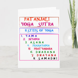 Cartes Pour Fêtes Annuelles Paroles de sagesse du yoga