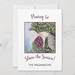 Cartes Pour Fêtes Annuelles Partager la saison de Noël