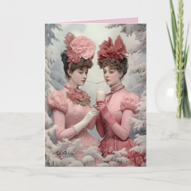 Cartes Pour Fêtes Annuelles Partenaire dans le mal (Devant)