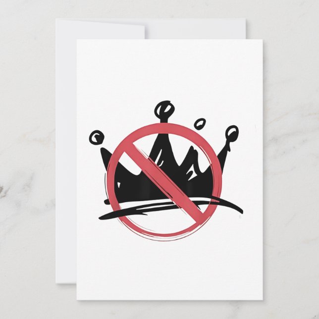 Cartes Pour Fêtes Annuelles Pas De Rois En Amérique 2025 4 juillet (Devant)