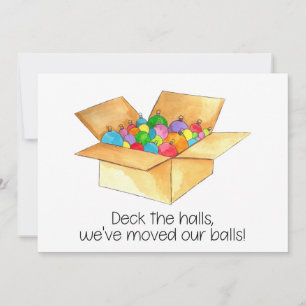 Cartes Pour Fêtes Annuelles Passez les couloirs, nous avons bougé nos couilles