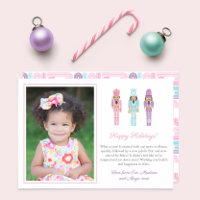 Pastel Black Nutcracker Retro Joyeux Noël