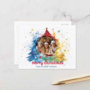 Cartes Pour Fêtes Annuelles Pastel Hues of Holiday Joy